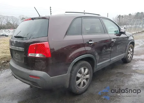 2012 Kia Sorento Lx V6 from USA, damaged, VIN 5XYKT4A25CG189086